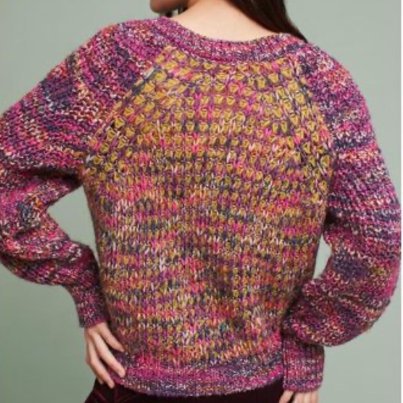 NEW Anthropologie Moth Hillwalk J Sweater Z47-13 - Picture 3 of 6